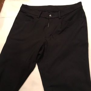 Black lululemon ABC pants
